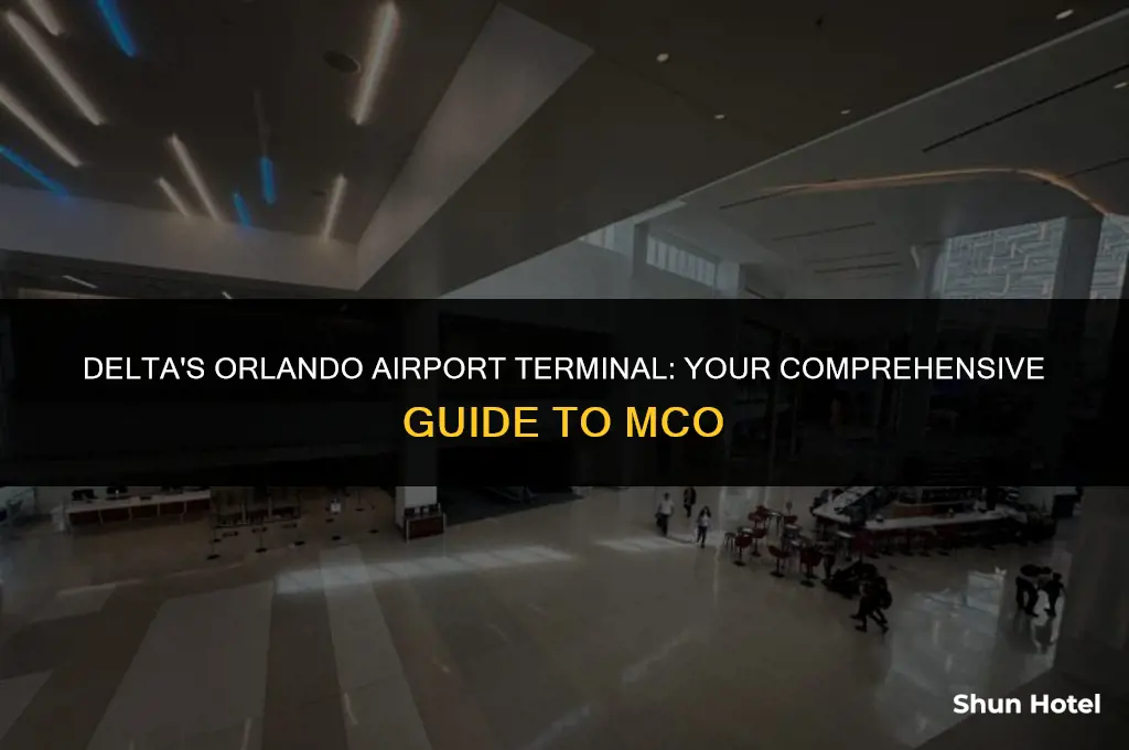 which terminal does delta us at orlando airport