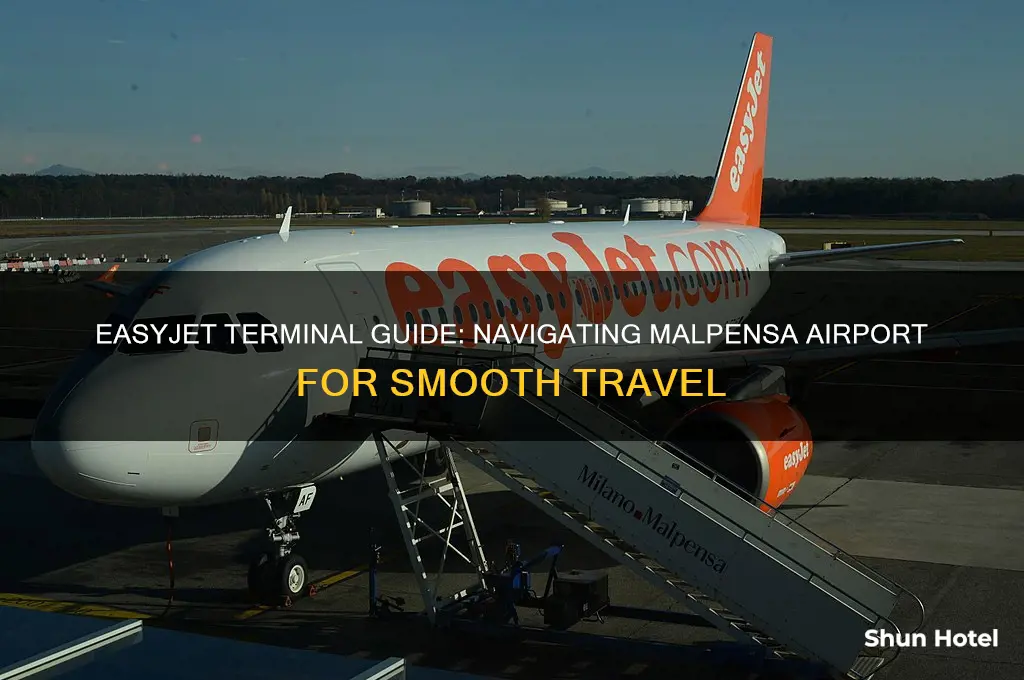 which terminal does easy jet fly from at malpensa airport