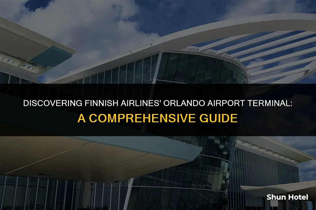 which terminal does finnish airlines land in orlando airport