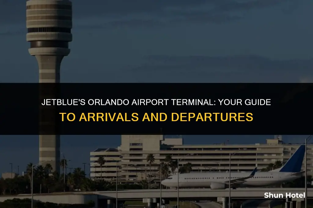 which terminal does jet blue arrive at orlando airport
