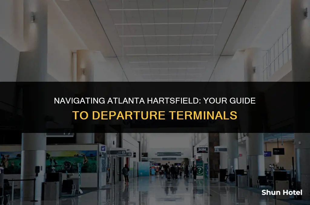 which terminal does my flight leave from atlanta hartsfield airport