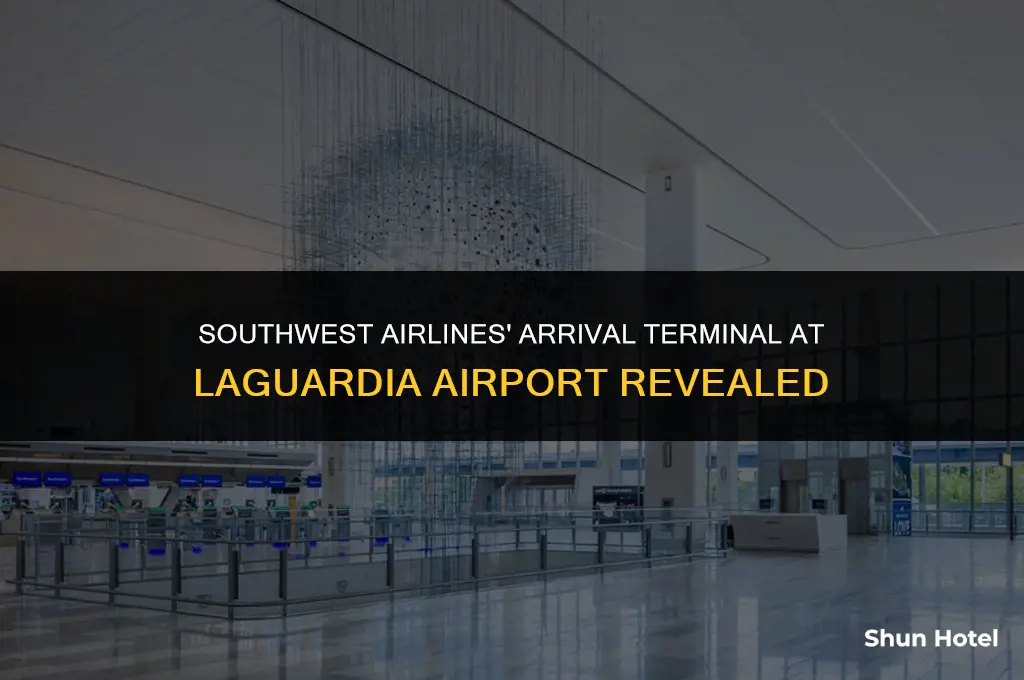 which terminal does southwest arrive at laguardia airport