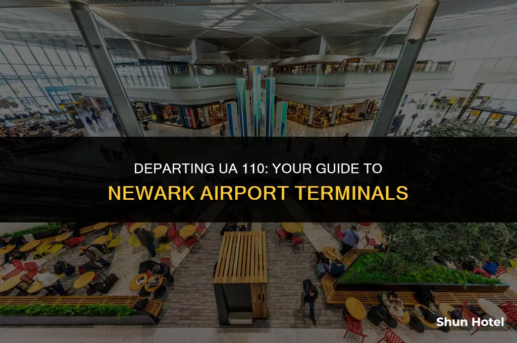which terminal does ua 110 depart from newark airport