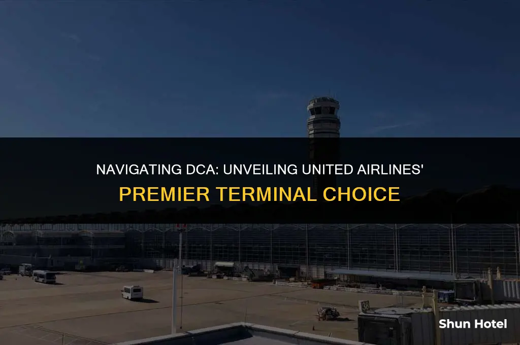 which terminal for united airline in dca airport