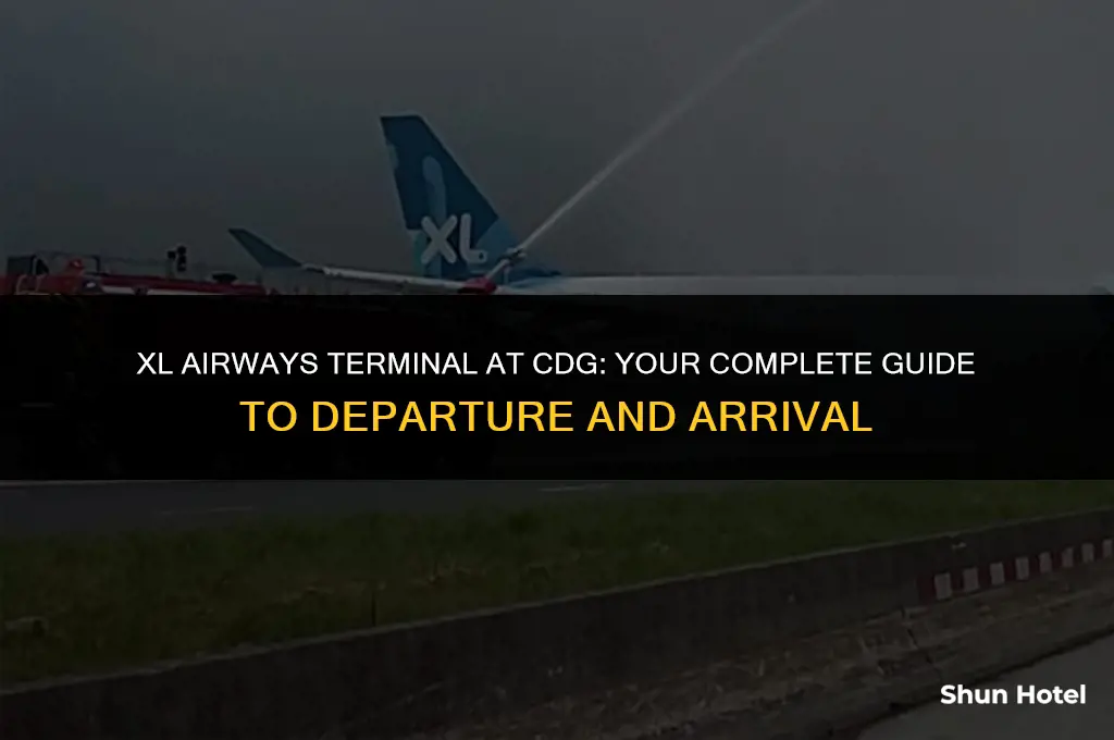 which terminal for xl airlines at cdg airport