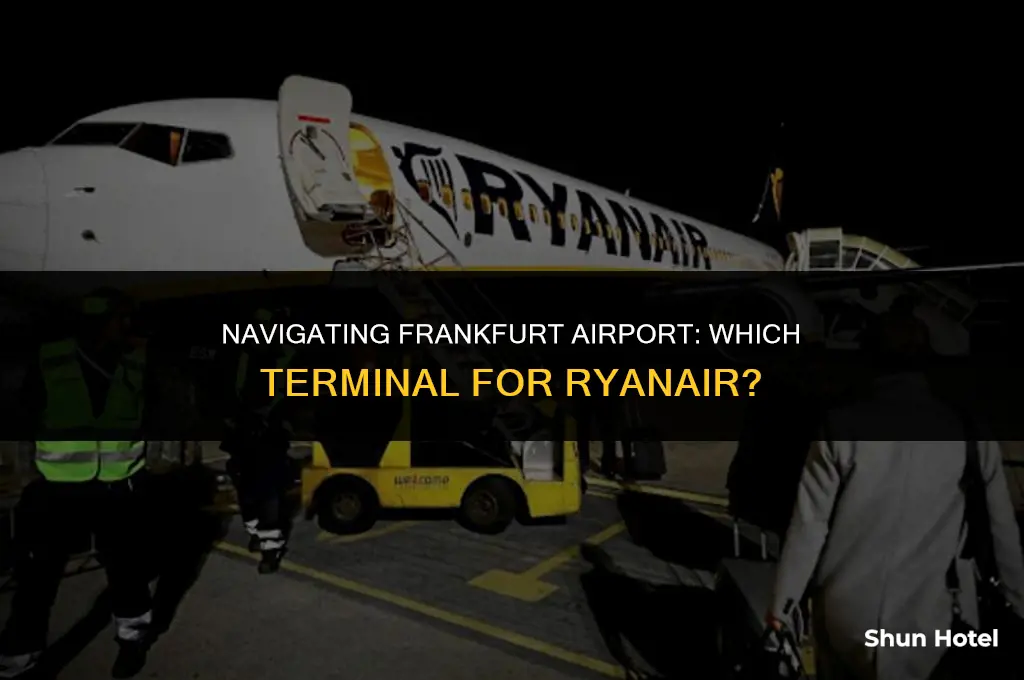 which terminal frankfurt airport ryanair