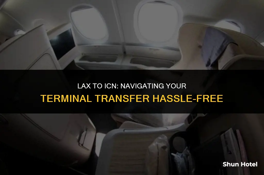 which terminal from los angeles airport to incheon airport korea