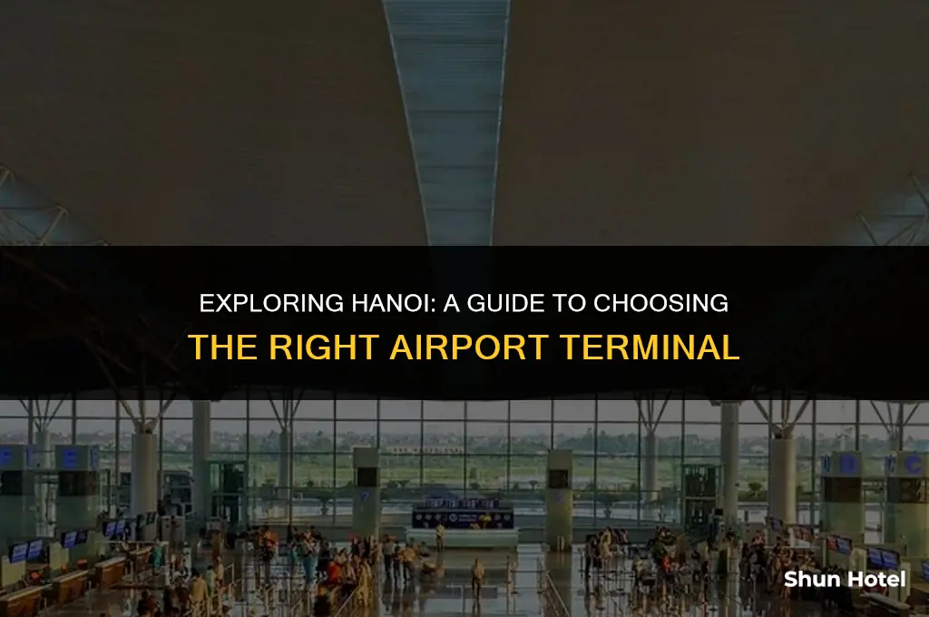 which terminal hanoi airport