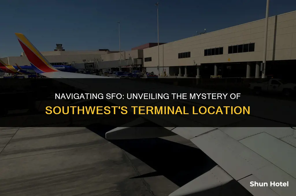 which terminal ia southwest at sfo airport