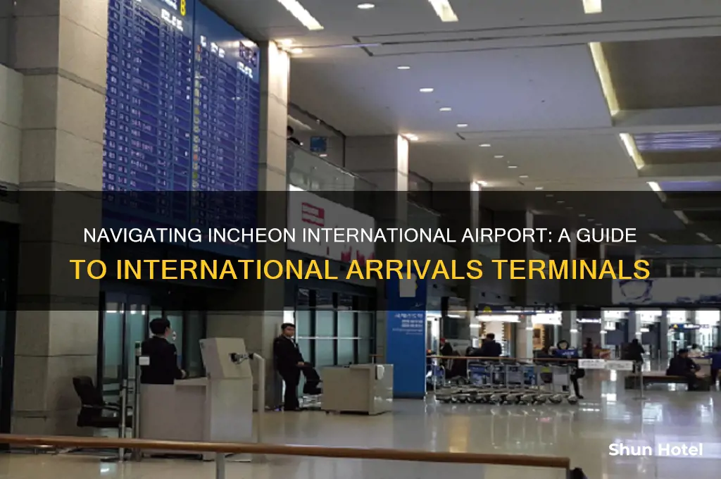which terminal international flight arrivals incheon international airport