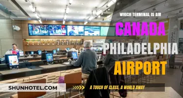 Air Canada's Philadelphia Airport Terminal Guide