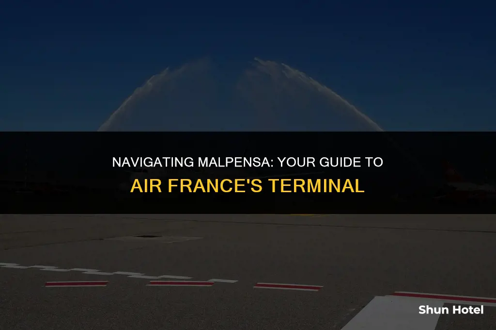 which terminal is air france at malpensa airport