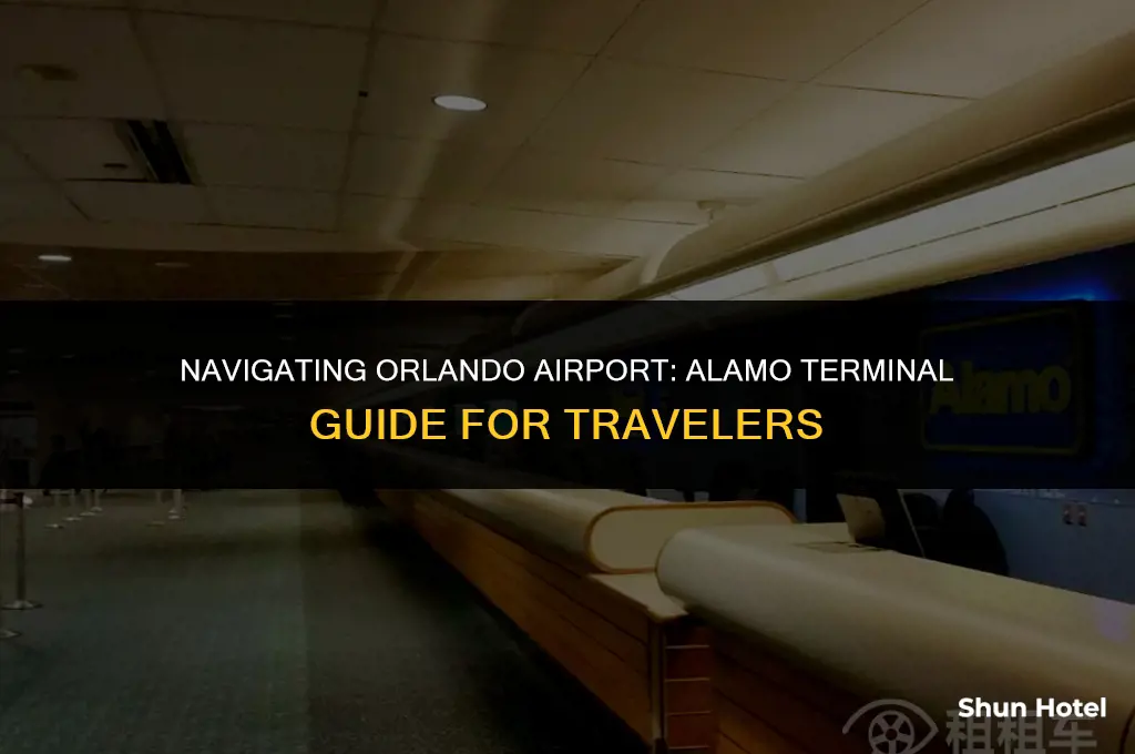 which terminal is alamo on for orlando airport