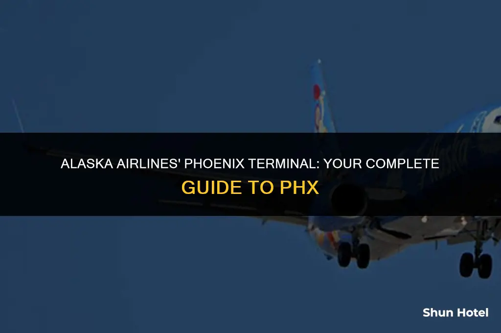 which terminal is alaska airlines at phoenix airport