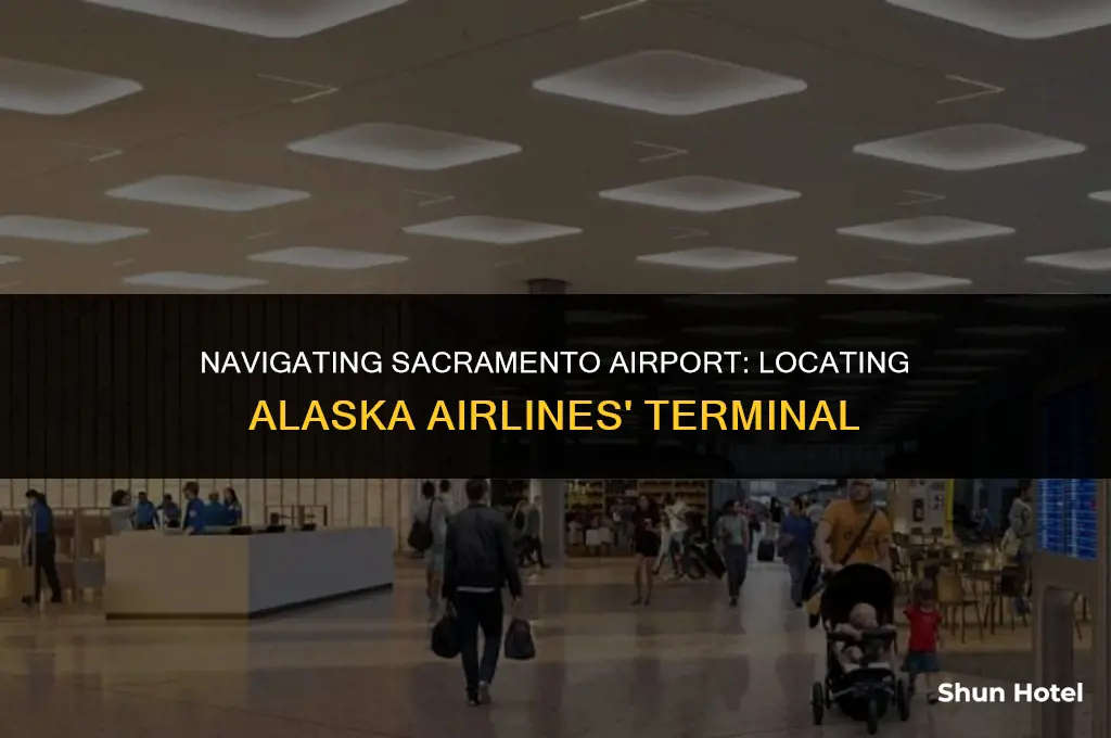which terminal is alaska airlines at sacramento airport