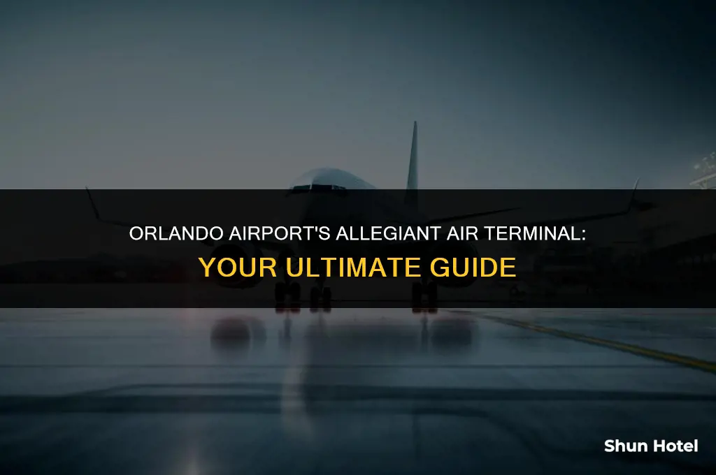which terminal is allegiant air at in orlando airport