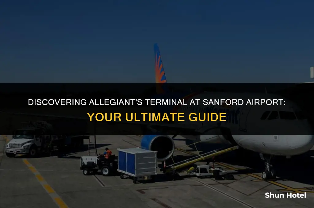 which terminal is allegiant at sanford airport