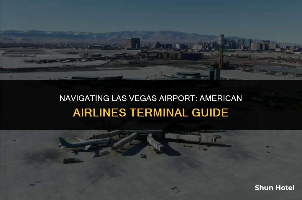 which terminal is american airlines at las vegas airport