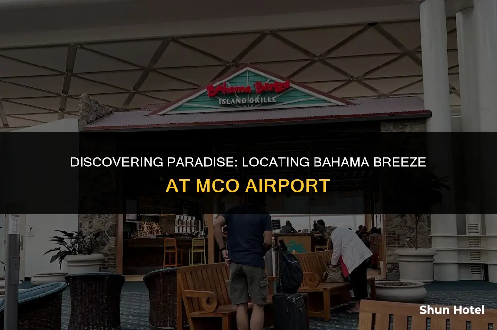 which terminal is bahama breeze in airport mco