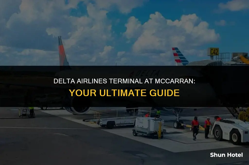which terminal is delta airlines at mccarran airport