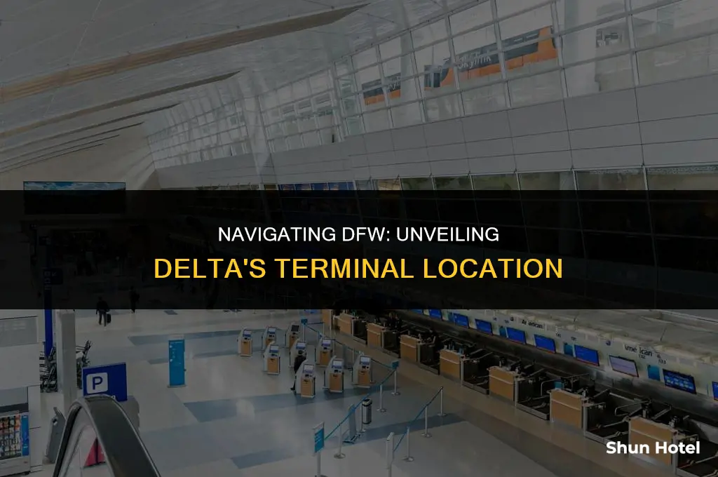 which terminal is delta at dfw airport