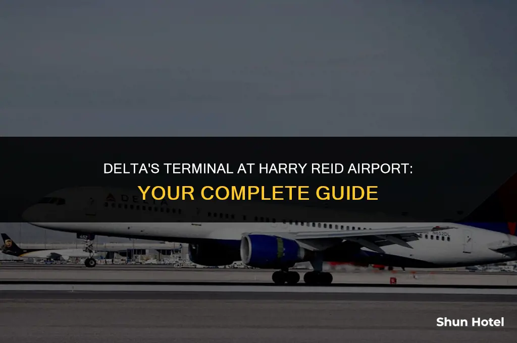 which terminal is delta at harry reid airport