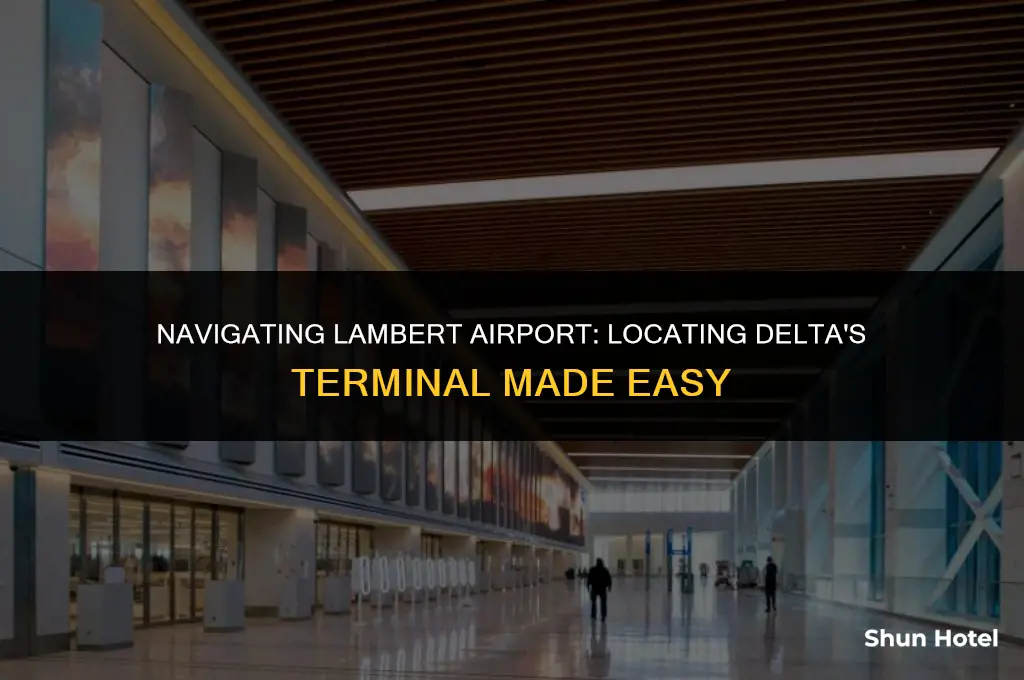 which terminal is delta at lambert airport