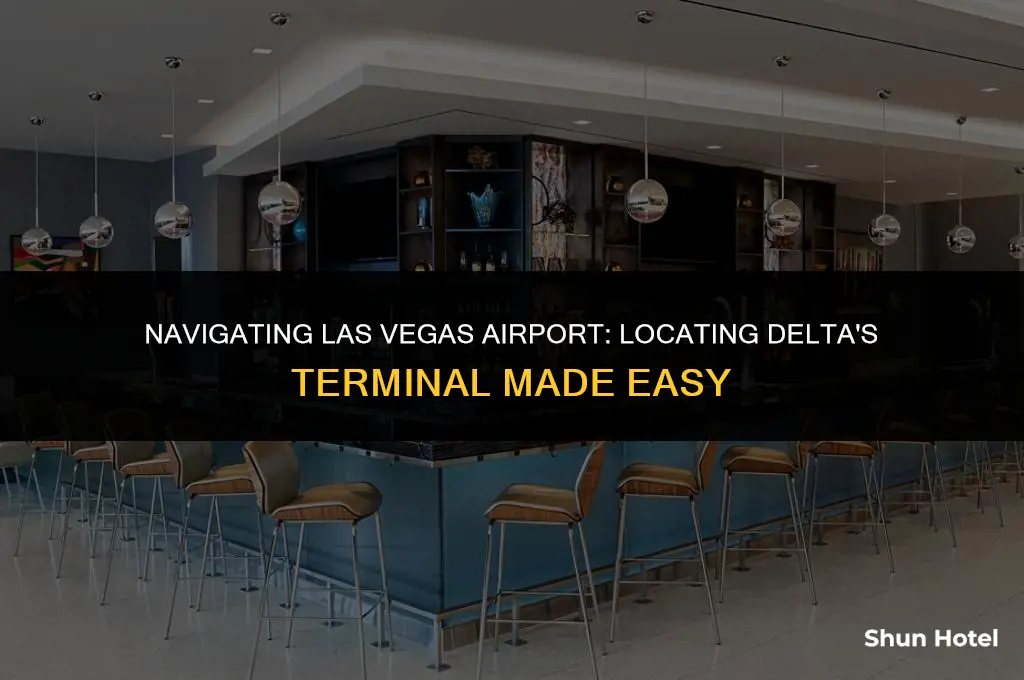 which terminal is delta at las vegas airport