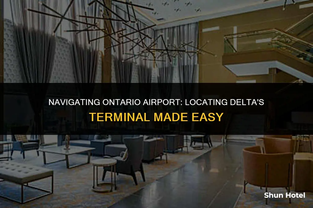 which terminal is delta at ontario airport
