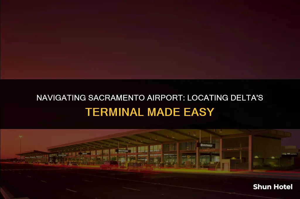 which terminal is delta at sacramento airport