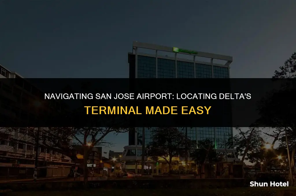 which terminal is delta at san jose airport