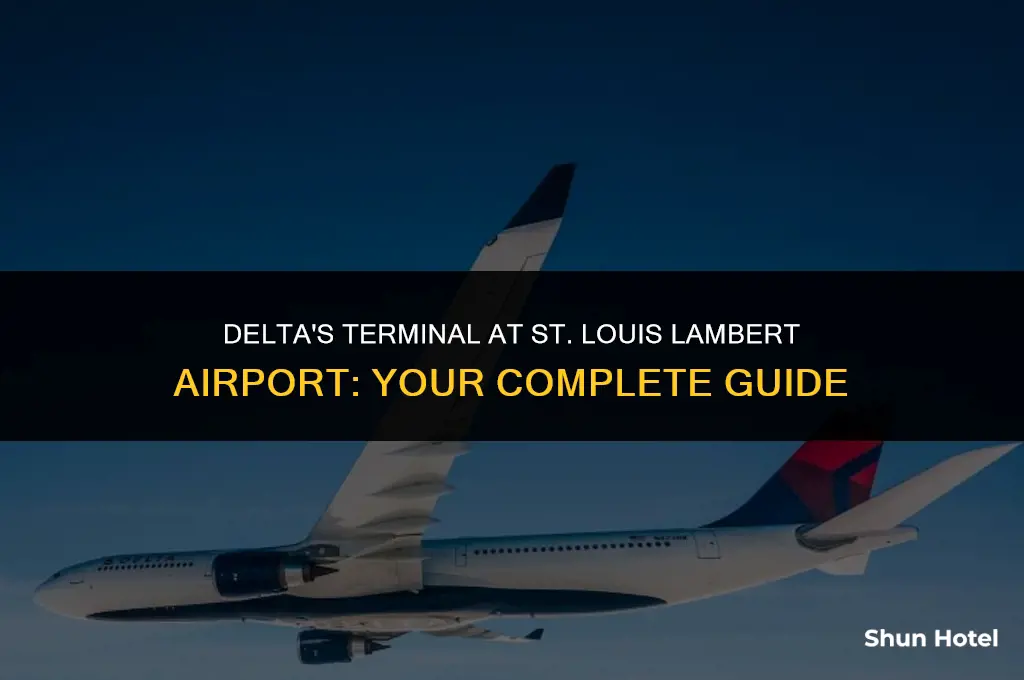 which terminal is delta at st louis lambert airport