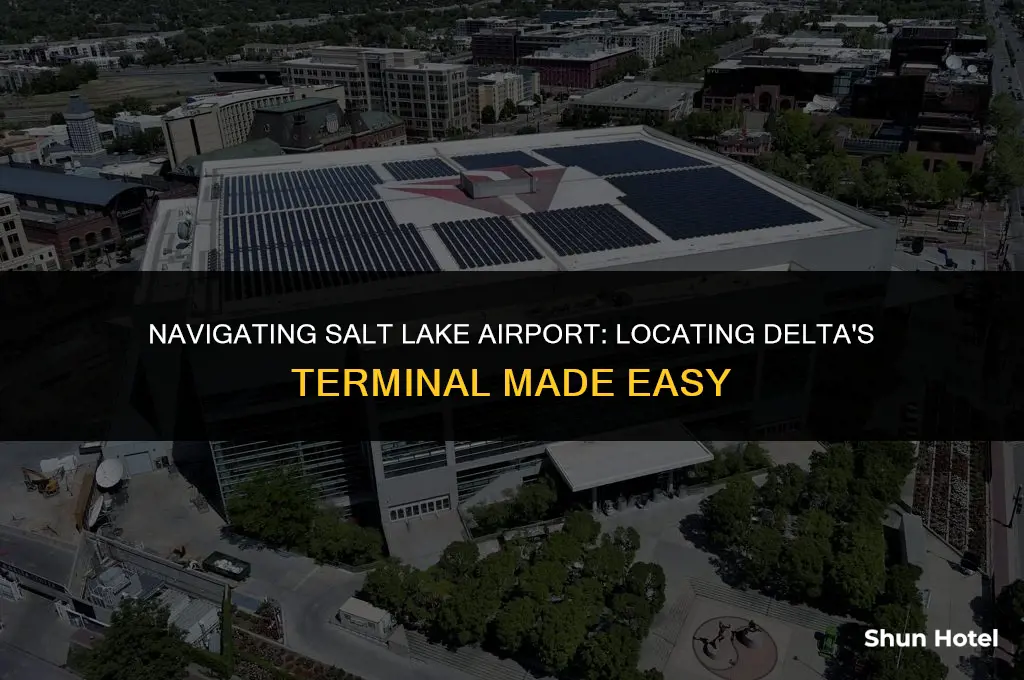 which terminal is delta for salt lake airport