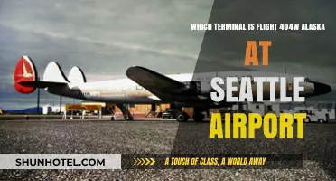 Seattle Airport Terminal Guide: Locating Alaska Airlines Flight 404W