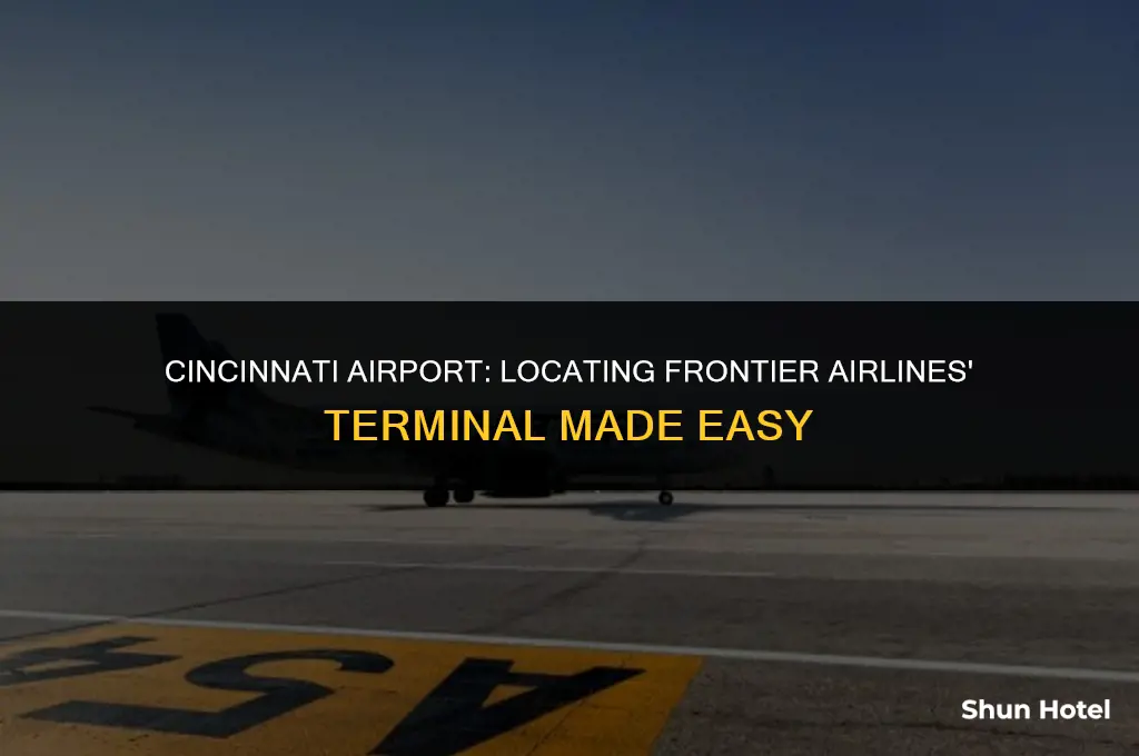 which terminal is frontier airlines at the cincinnati airport