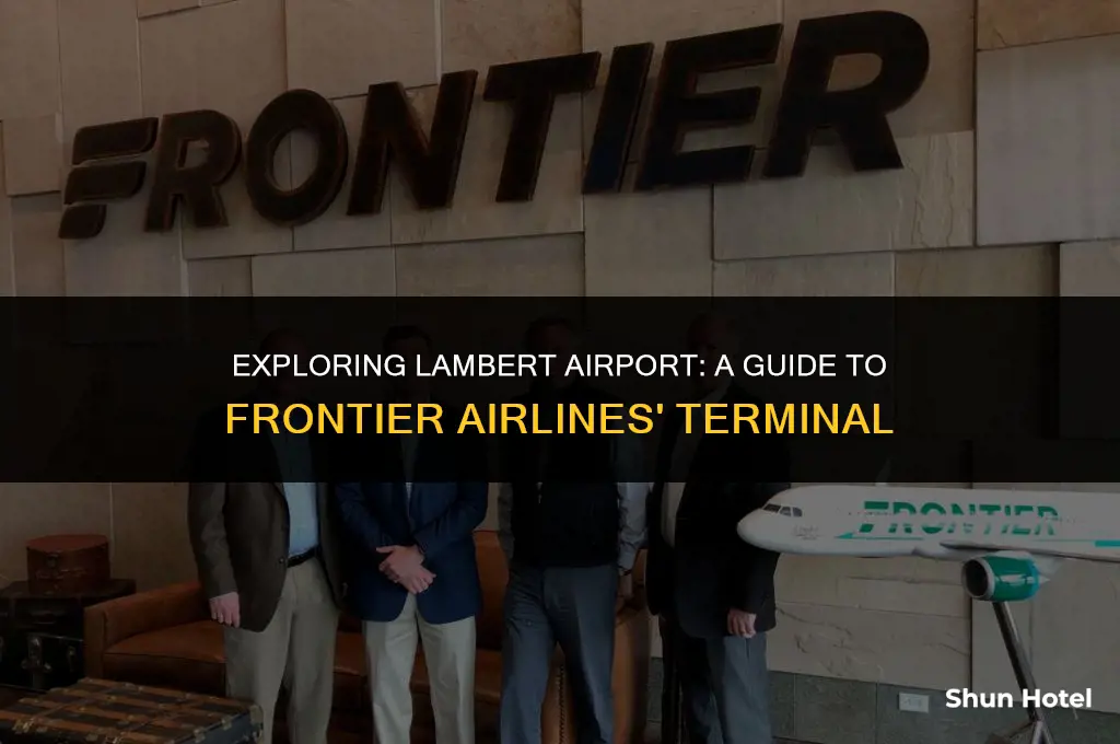 which terminal is frontier at lambert airport