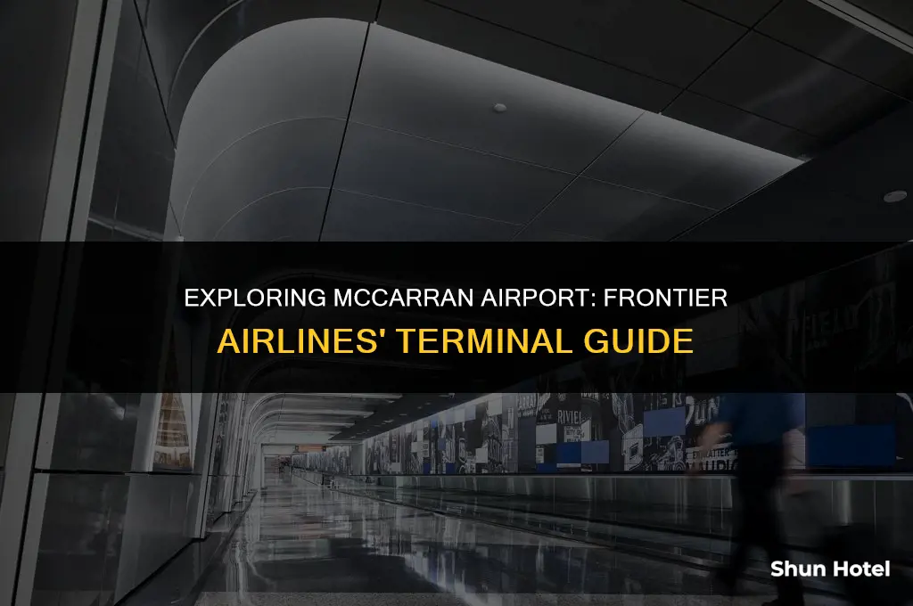 which terminal is frontier at mccarran airport