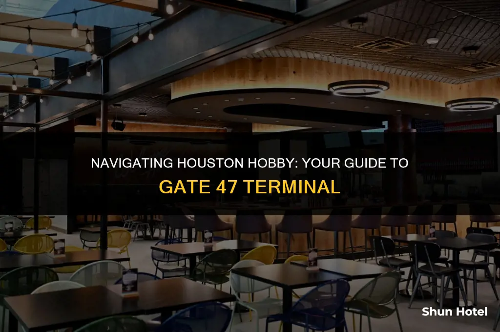 which terminal is gate 47 at houston hobby airport