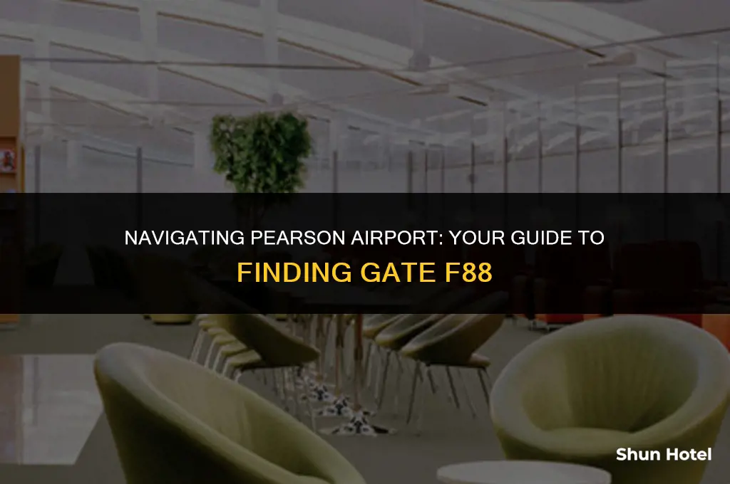 which terminal is gate f88 at pearson airport