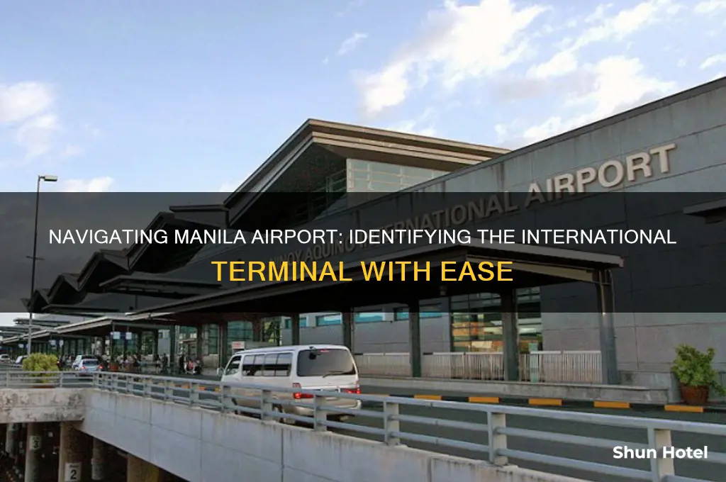 which terminal is international at manila airport