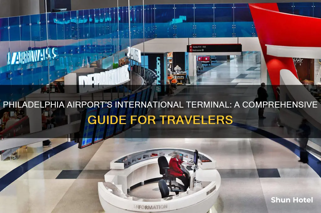 which terminal is international in philadelphia airport