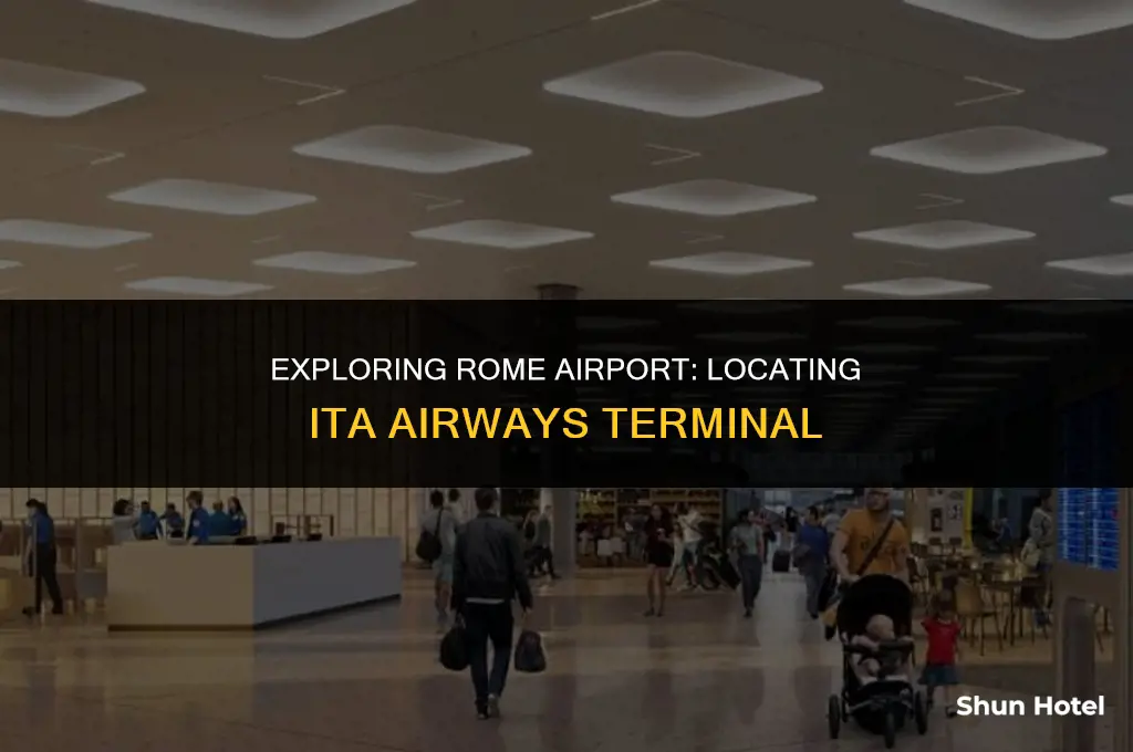 which terminal is ita airways in rome airport