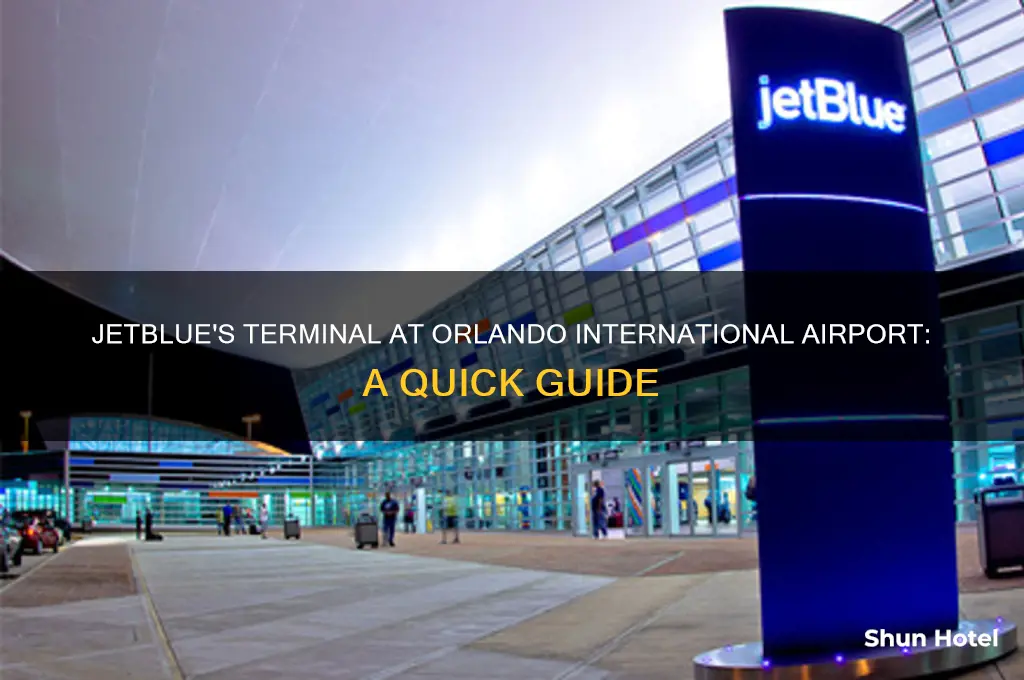 which terminal is jetblue at orlando international airport