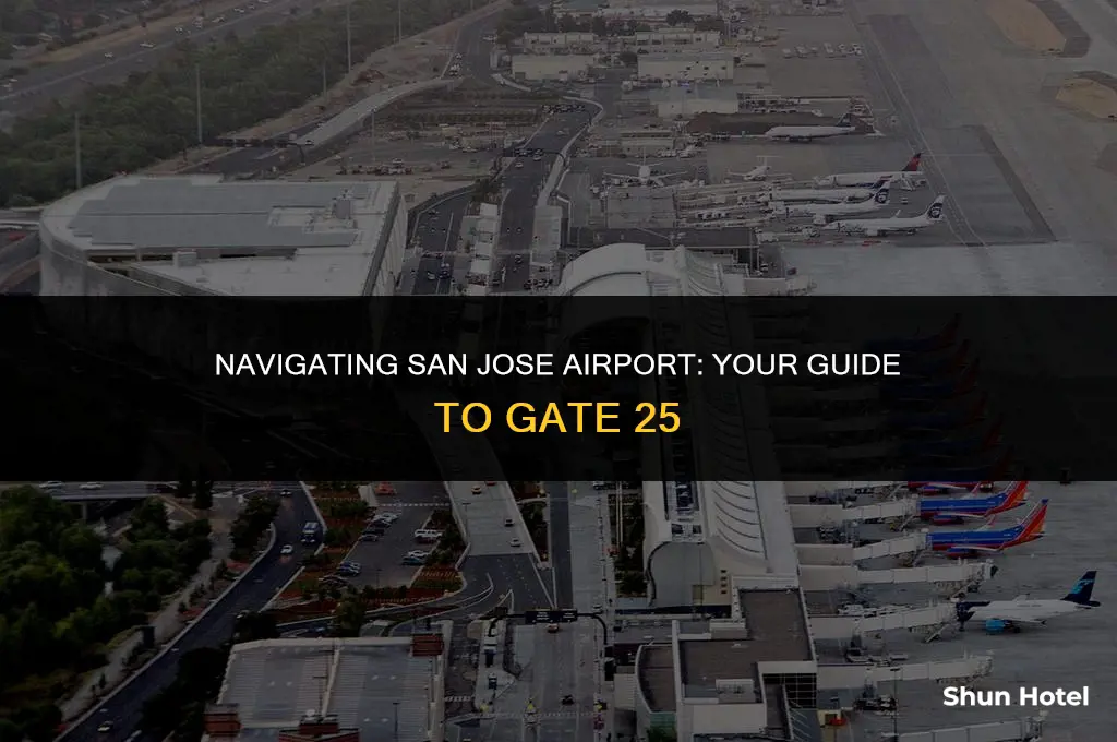which terminal is san jose airport gate 25