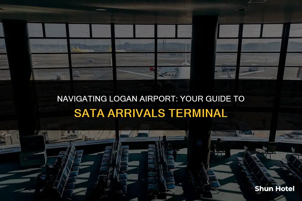 which terminal is sata arrivals logan airport