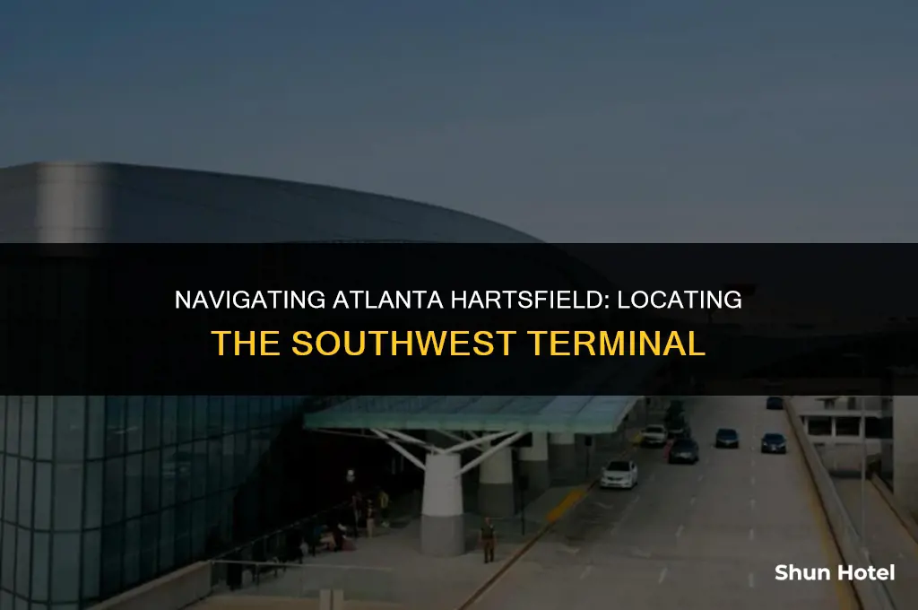 which terminal is southwest at atlanta hartsfield airport