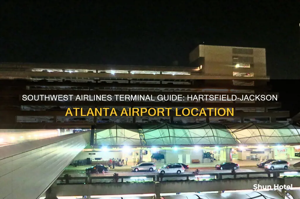 which terminal is southwest at hartsfield international airport
