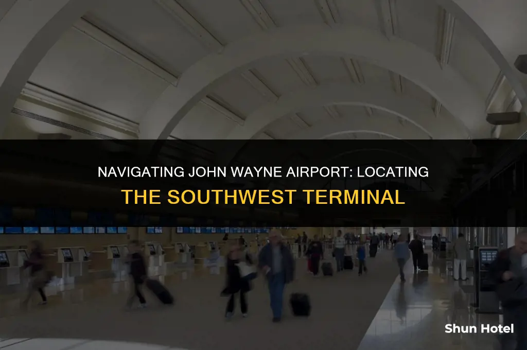 which terminal is southwest at john wayne airport