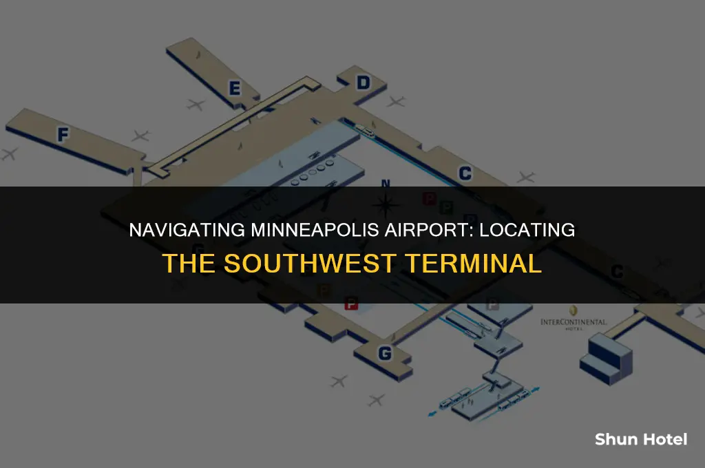which terminal is southwest at minneapolis airport