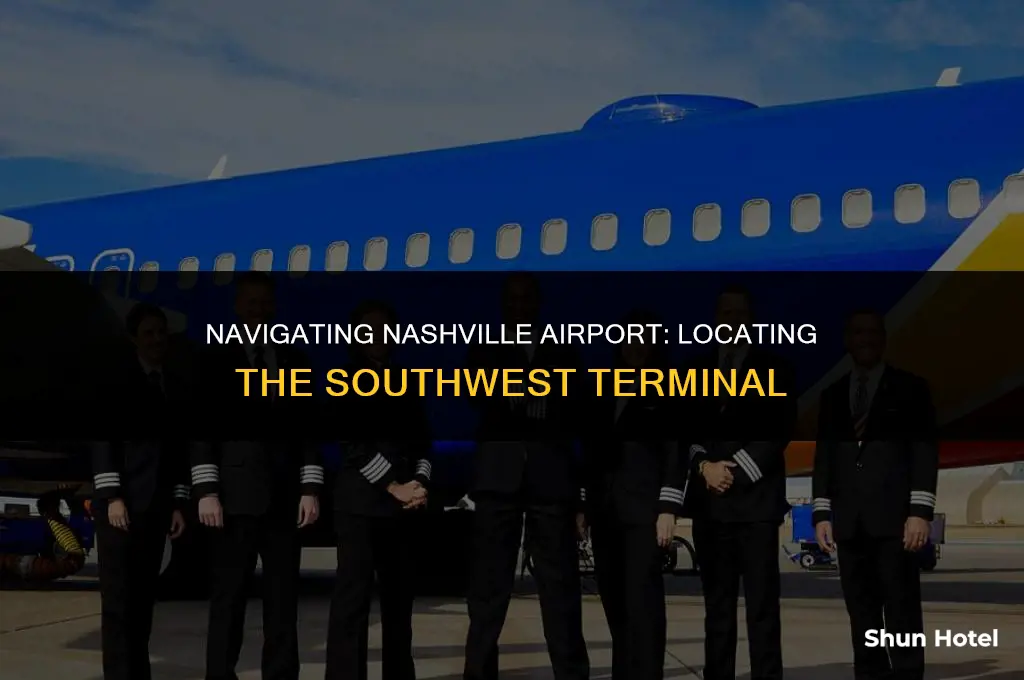 which terminal is southwest at nashville airport